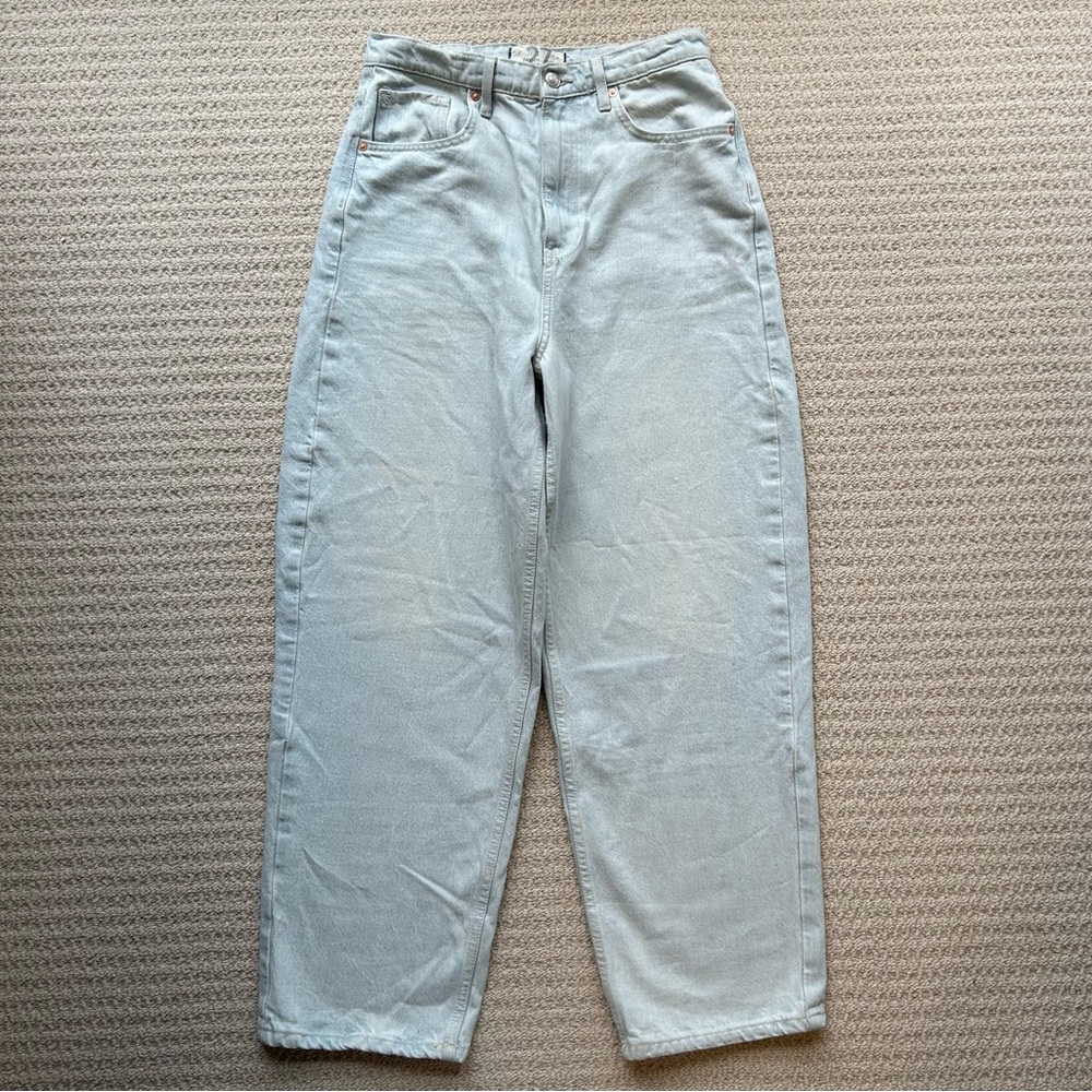 We The Free Westward Barrel Light Wash Jeans